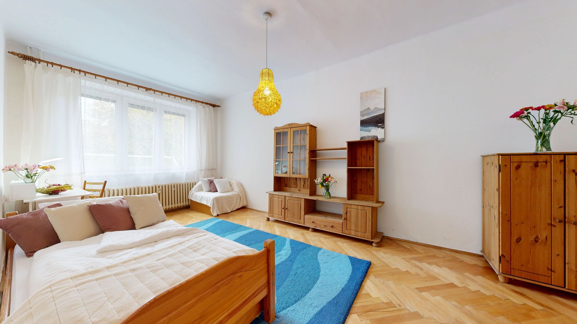 Na prenájom VEĽKÝ (68m2), 2 izbový byt - SAMOSTATNÉ VSTUPY, vstavané SKRINE, ŠPAJZA, širšie CENTRUM, Obrancov mieru, Košice - Sever