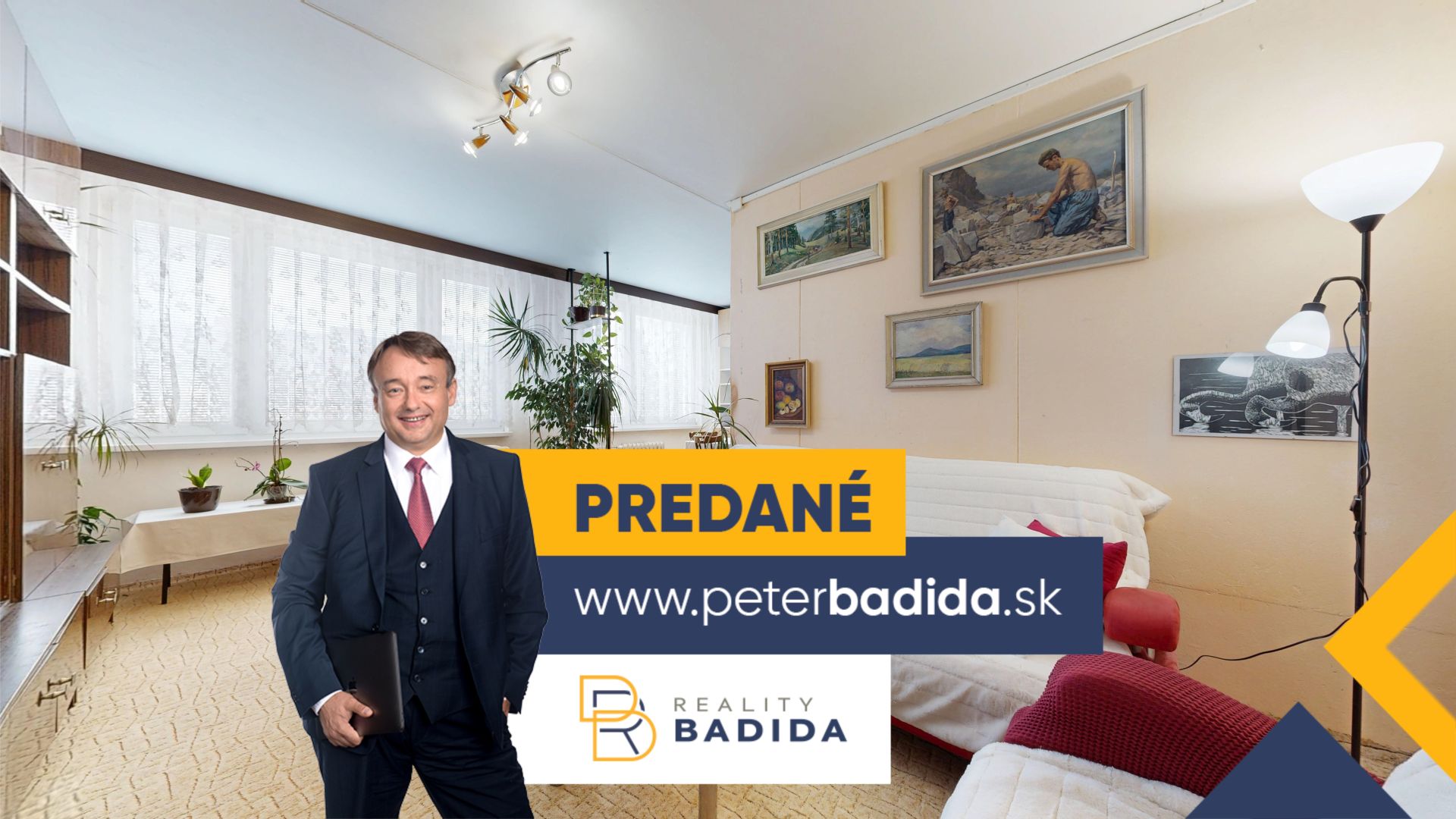 Na predaj VEĽKÝ 3 izbový byt (69m2), “PRAŽSKÉHO TYPU” - ŠATNÍK, KUMBÁL, na ul. Obrody, Košice - TERASA (Stred) - Luník III