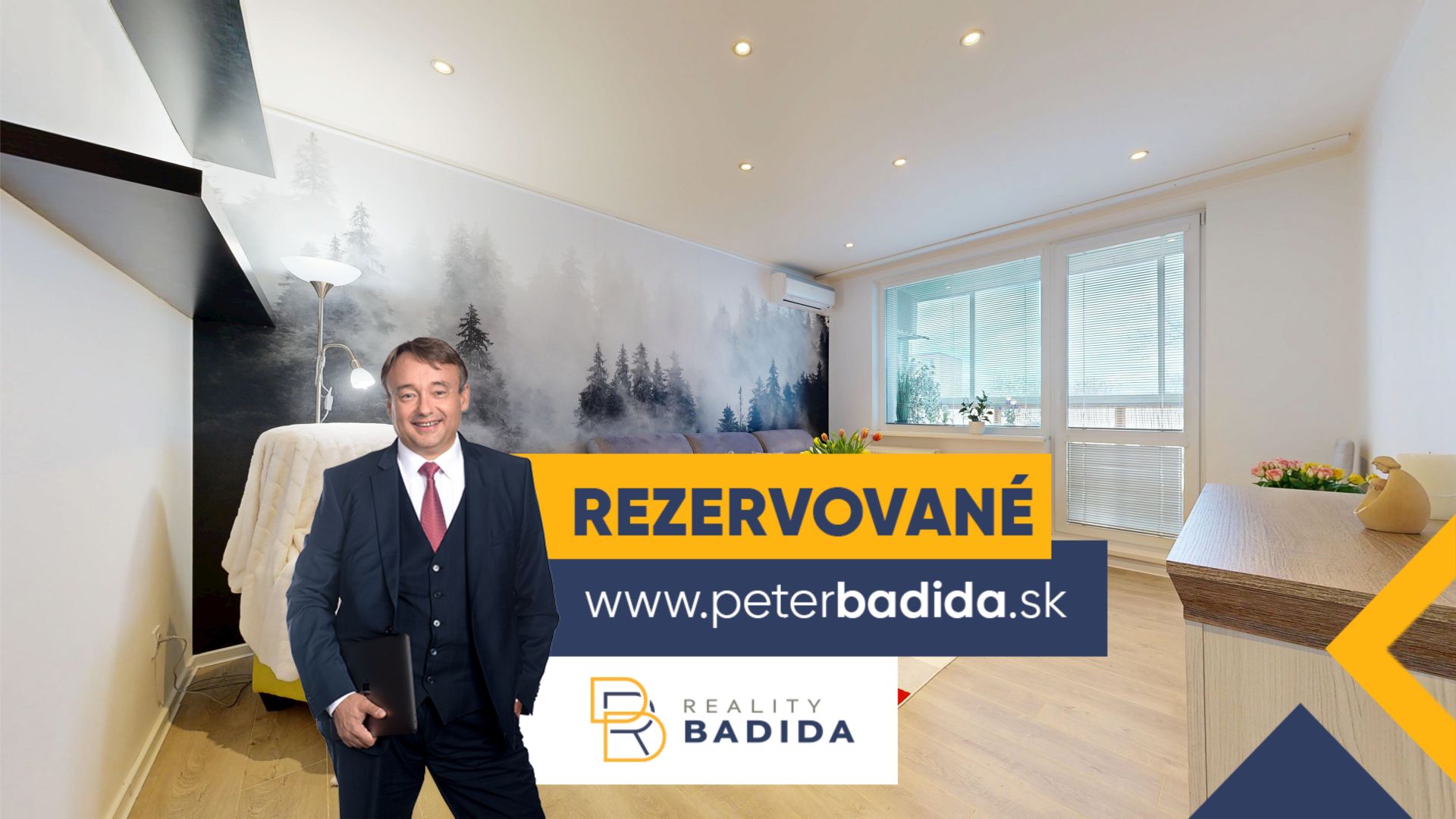 Na predaj KOMPLETNE ZREKONŠTRUOVANÝ, KLIMATIZOVANÝ, BEZBARIÉROVÝ, 3 izbový byt (66m2) s LODŽIOU, ul. Ovručská, Košice - Furča - kopie
