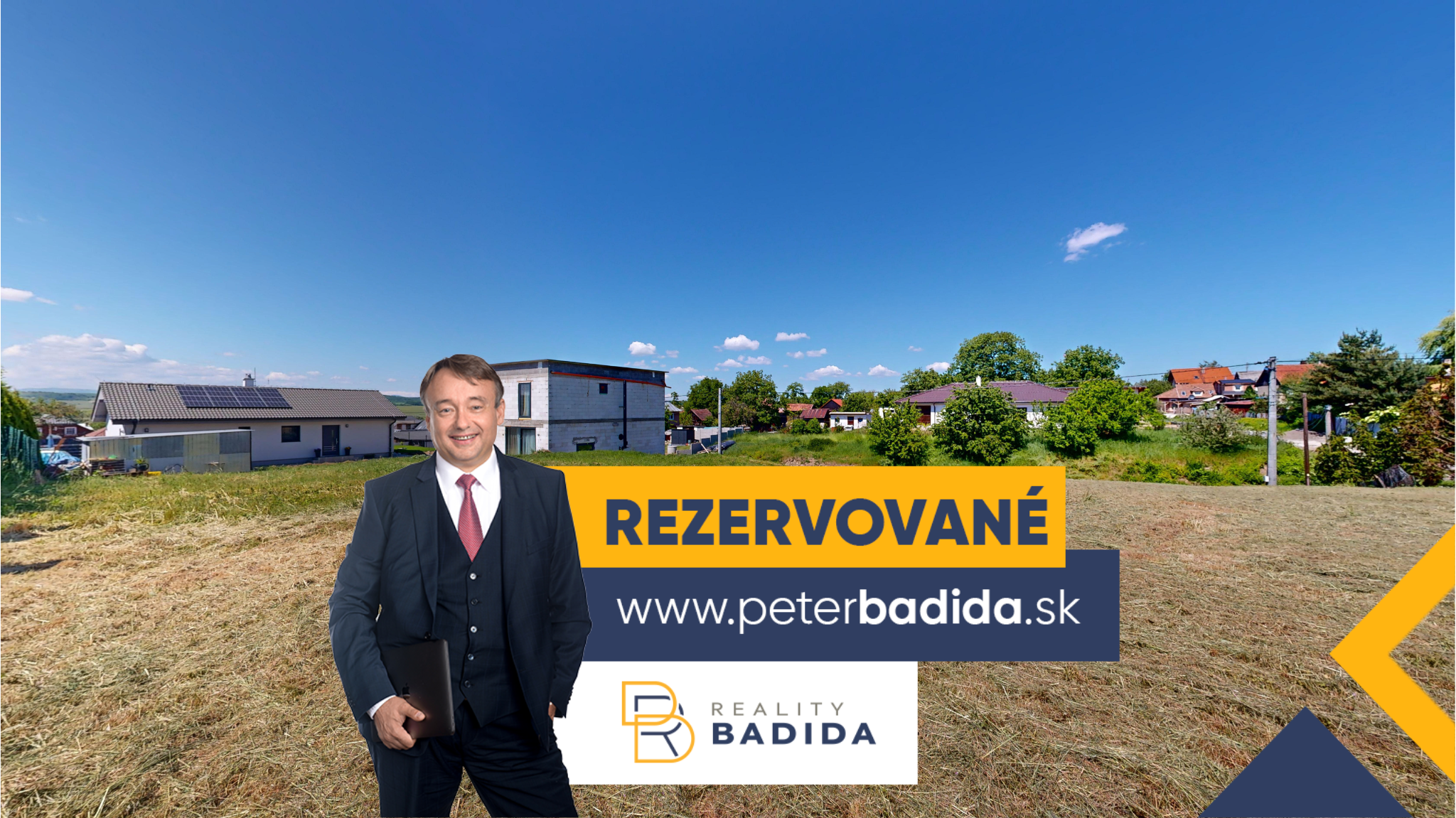 Na predaj krásny "čoskoro" STAVEBNÝ pozemok s komplet IS a OPTIKOU, Bidovce, 12km od Košice