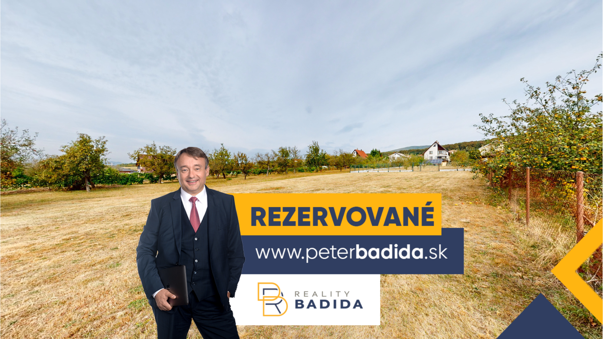 Na predaj ideálny POZEMOK pre Dom (všetky IS), Hodkovce, Košice- Okolie, smer Malá Ida