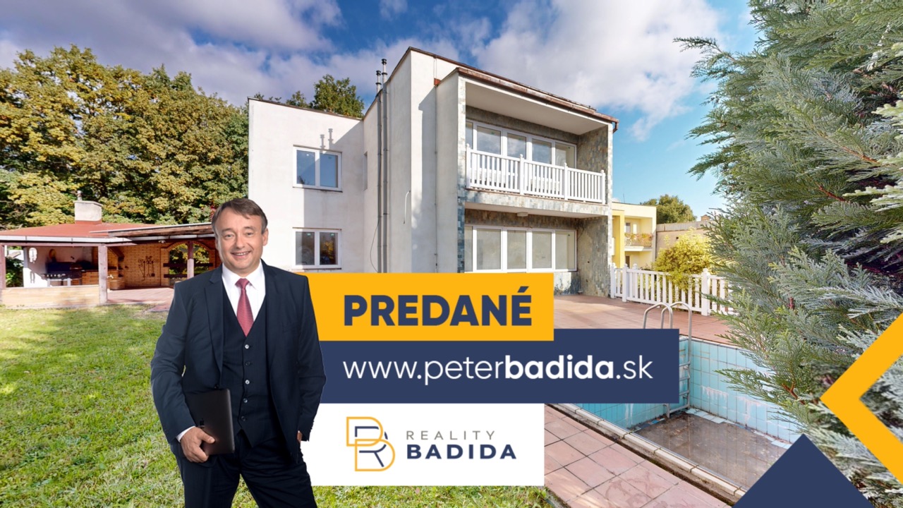 RODINNÝ DOM - FOTOVOLTIKA a OPTIKA, Terasa, Bazén, Záhrada, Altán + BUDOVA Garáží, v slepej ulici a v susedstve lesa, začiatok Popradská, Košice - Terasa