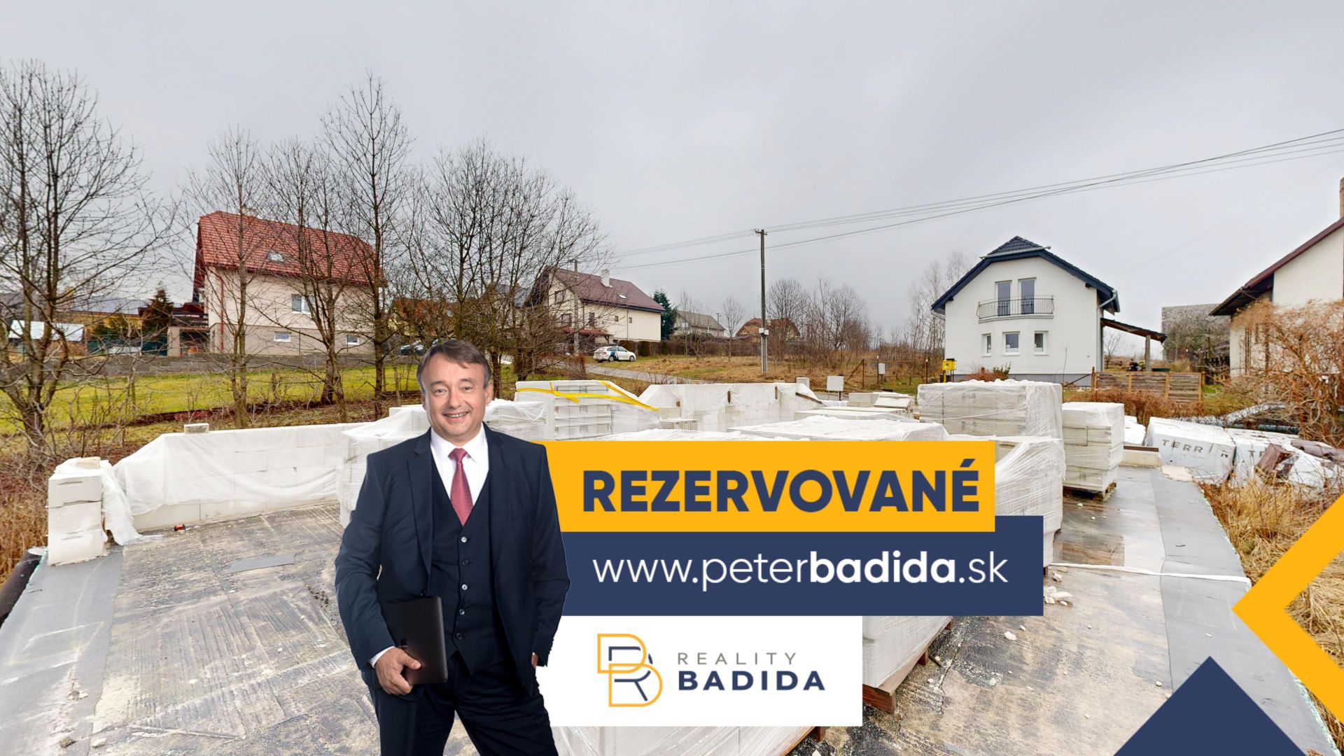 Na predaj rozostavaný 4 izbový (123m2) Rodinný dom (Bungalov), s napojením na všetky inžinierskej siete, na ulici Slnečná, neďaleko lesa, Poproč, Košice - Okolie