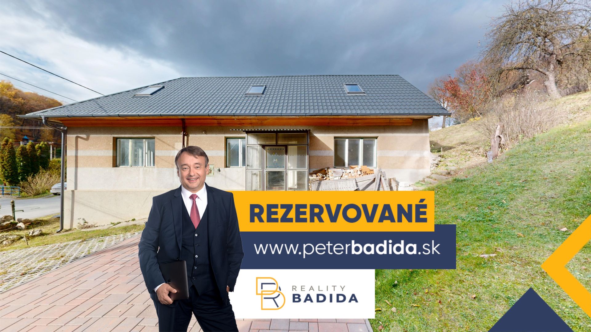 TEHLOVÝ, 3 izbový (108m2) Rodinný dom + 22m2 kamenná PIVNICA + 104m2 PODKROVIE, skoro slepá ulica, Veľký Šariš - Kanaš pri Prešove